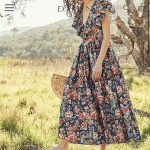 NWT Doen Pecos floral dress